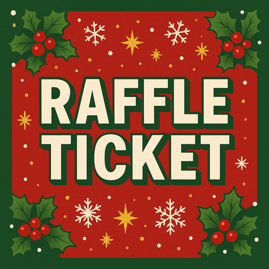 Christmas Raffle Ticket