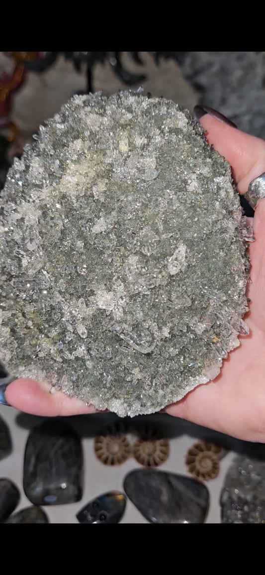 Himalayan Chlorite Quartz Specimen Mineral