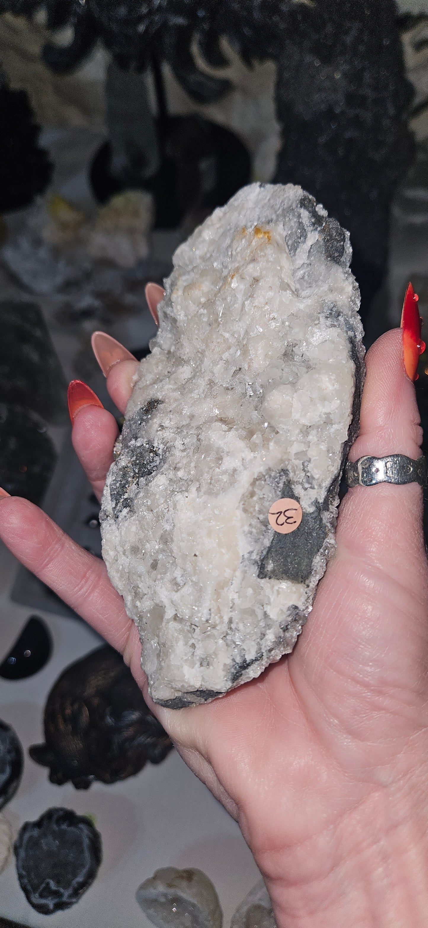 Raw Chalcopyrite, Quartz & Calcite Cluster - Natural Mineral Specimen